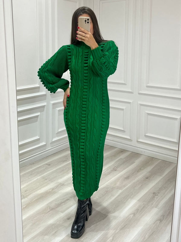 VESTIDO LUXO RELEVO, VESTIDO LUXO RELEVO VERDE, VESTIDO LUXO RELEVO ZIRTA