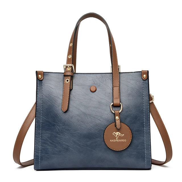 Bolsa de Couro Feminino Vintage
