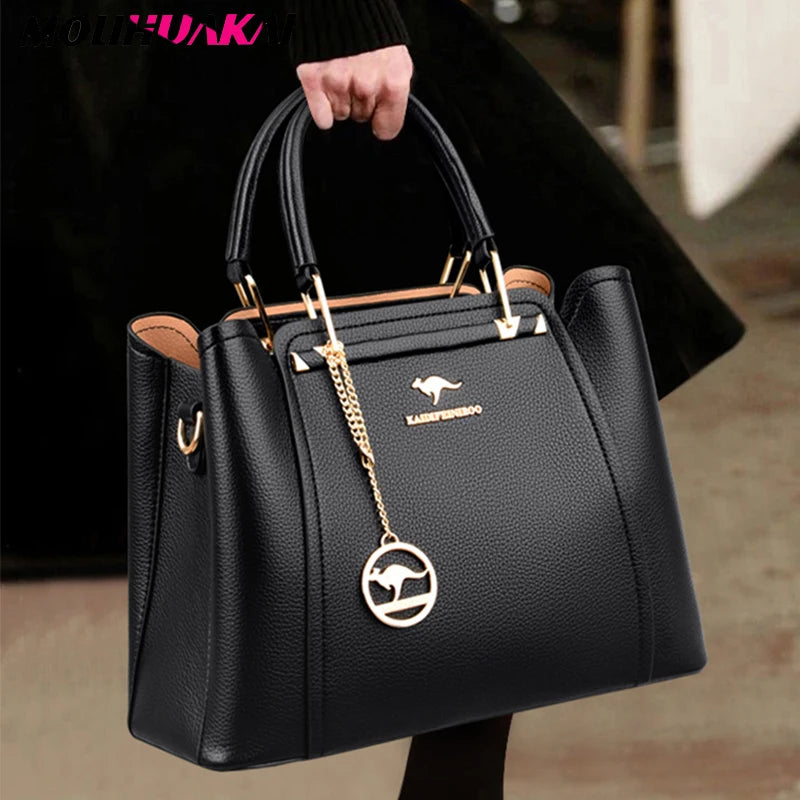 Bolsa de Couro Feminino Luxury