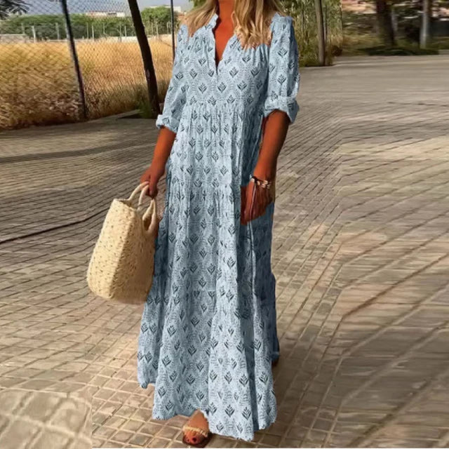 Vestido Soltinho Decotado em V