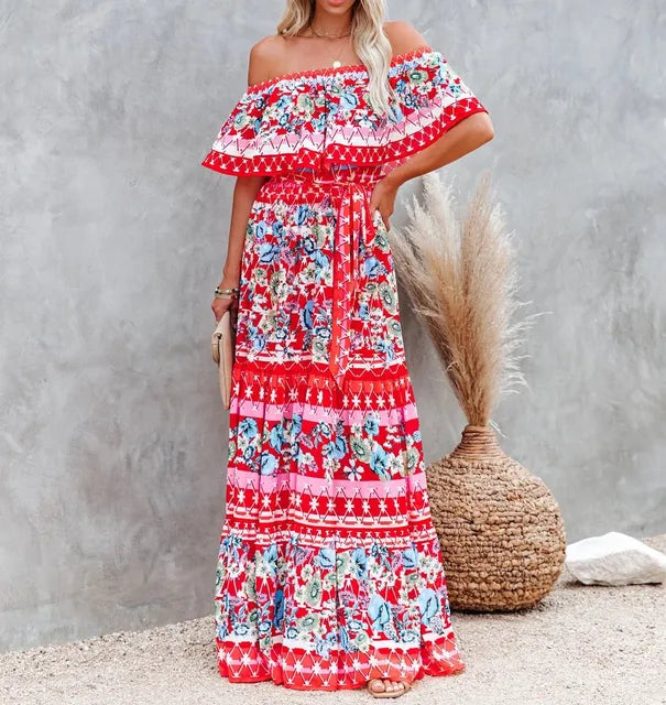 Celebre o Verão: Vestido Estampado Floral Summer - Compre Agora